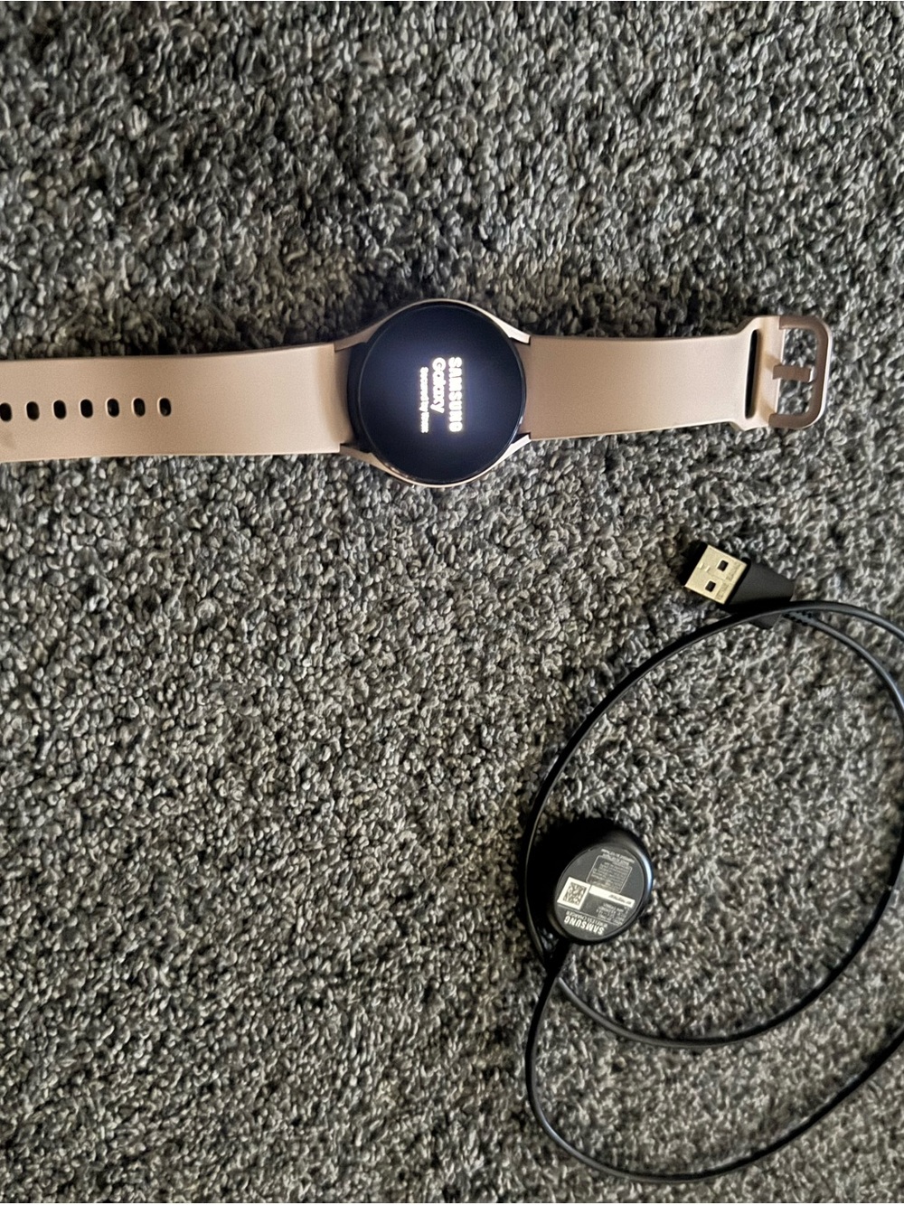 Samsung galaxy Rose Gold watch 4